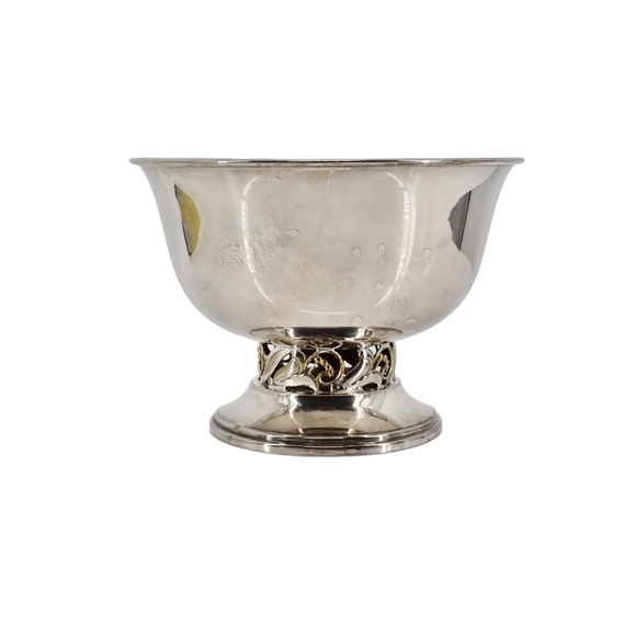 MiyataSTERLING SILVER FOOTED BOWL 4" Tall Near Mint Condition Near Mint